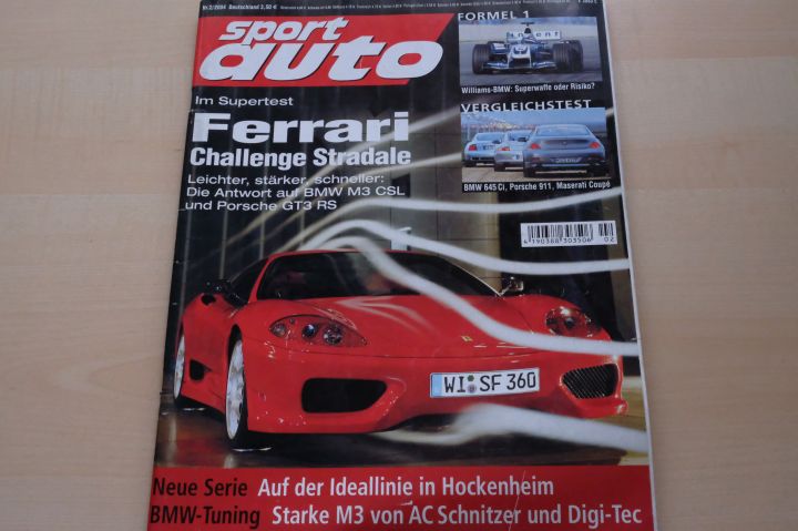 Deckblatt Sport Auto (02/2004)